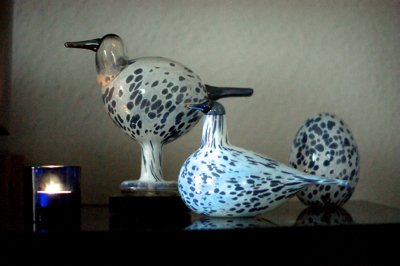 Festive Mistle Thrush 2013 限定 イッタラ バード（Oiva Toikka