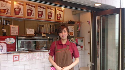 『久々新人愛理さん』_a0075684_20493441.jpg