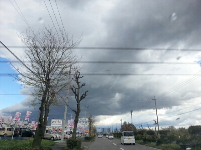 空が!(゜ロ゜;_e0305508_925047.jpg