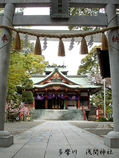 プチパワーチャージ　多摩川浅間神社_f0224855_1956992.jpg