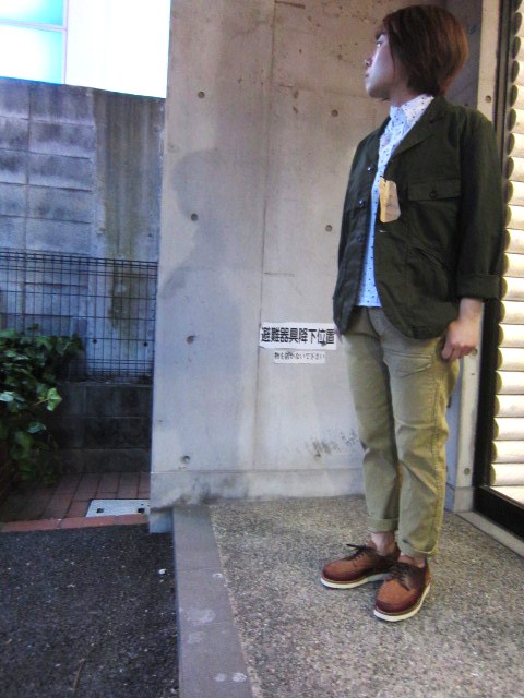 Kato BASIC ・・・ 名品!伝説!?に成りますかねェ。。。DOT 柄 7分袖 B/Dシャツ!★!_d0152280_1842469.jpg