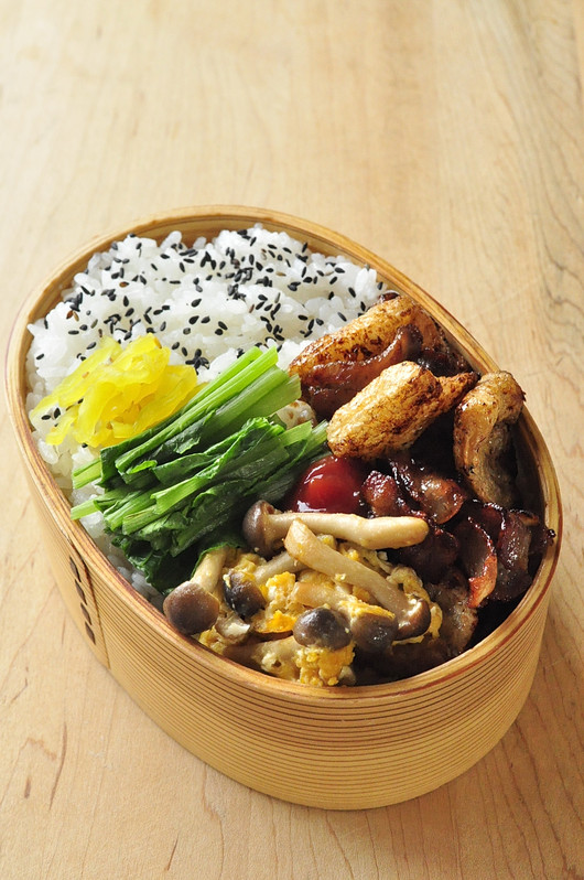 豚&油揚げ炒め弁当_b0171098_820216.jpg