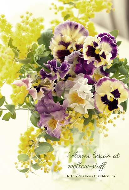 春のお花のレッスンは、こんな感じで。_d0124248_18284371.jpg