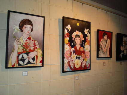 04/28（日）まで；金田アツ子さん作品展示中_c0099300_18371222.jpg