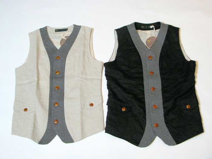 ◆Linen×Knit Tailor Vest_e0142928_1426991.jpg