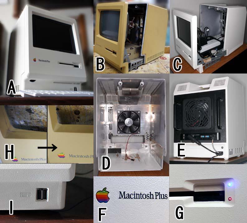 Old Macintosh Plus Remodeling : 写録造 Old Macintosh Plus Remodeling : 写録造