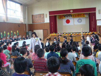 平成25年度　九重小学校入学式_b0197668_16325559.jpg