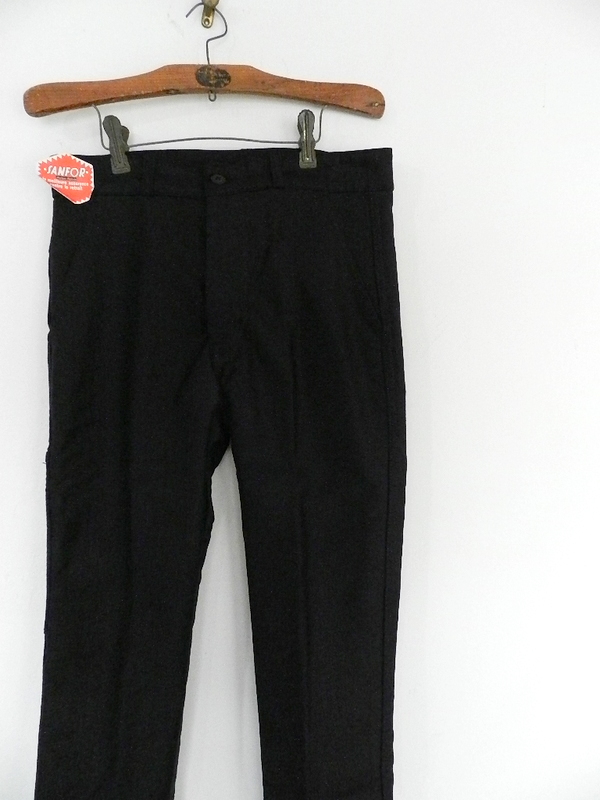 French mole skin pants black tapered squat version_f0226051_1133029.jpg