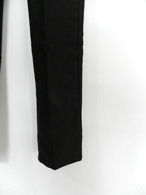 French mole skin pants black tapered squat version_f0226051_1133203.jpg
