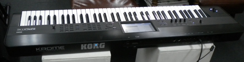 KORG シンセサイザー　モデル KROME-73 フットペダル　取扱説明書 KORG シンセサイザー モデル KROME-73 フットペダル 取扱説明書