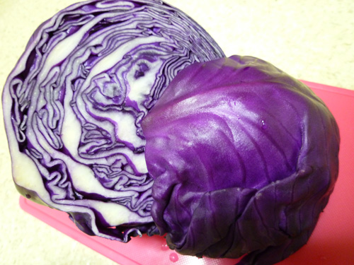 赤キャベツ_c0152767_21282649.jpg
