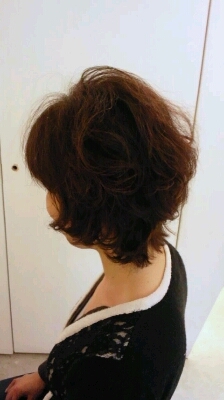 アラフォーショートパーマ♬_f0152875_22275268.jpg