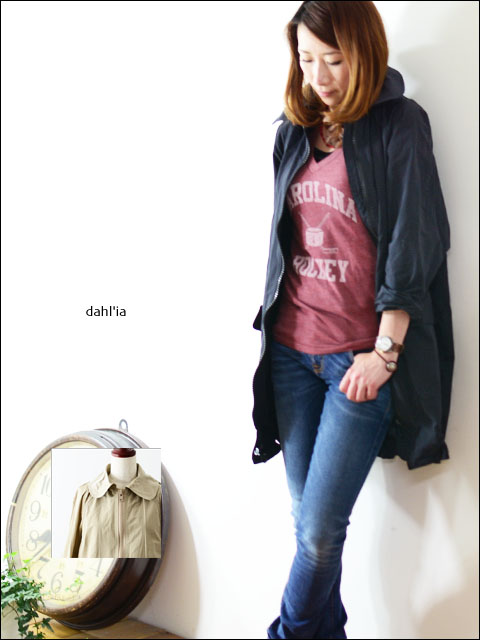 dahl\'ia 形状記憶 ROUND COAT ラウンドカラーコート_f0051306_15415158.jpg