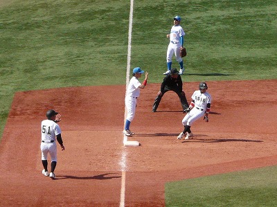 青学大対亜細亜大 4月9日 東都大学野球1部_b0166128_1040021.jpg