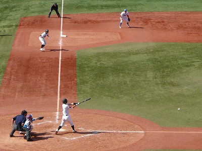 青学大対亜細亜大 4月9日 東都大学野球1部_b0166128_1041511.jpg