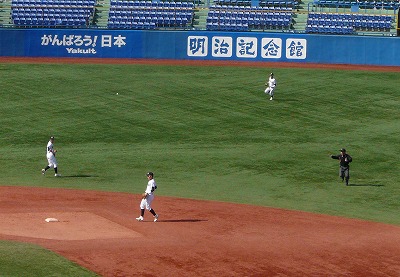 青学大対亜細亜大 4月9日 東都大学野球1部_b0166128_11115719.jpg