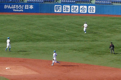 青学大対亜細亜大 4月9日 東都大学野球1部_b0166128_11471983.jpg
