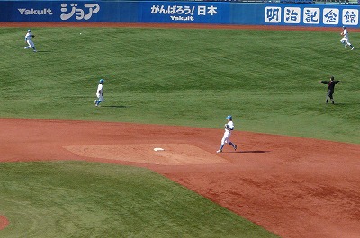 青学大対亜細亜大 4月9日 東都大学野球1部_b0166128_116516.jpg