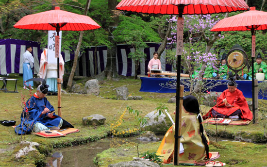 賀茂曲水宴 上賀茂神社_e0048413_2054462.jpg