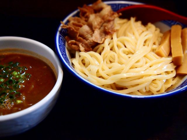 徳島ラーメン「JAC」さんのつけめん。_f0217617_1848217.jpg