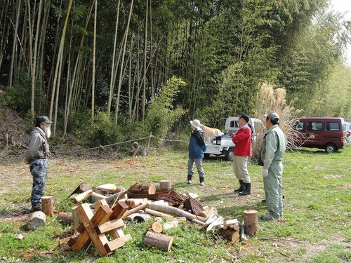 篠山環境みらい会議　剛山整備_f0257550_2122664.jpg