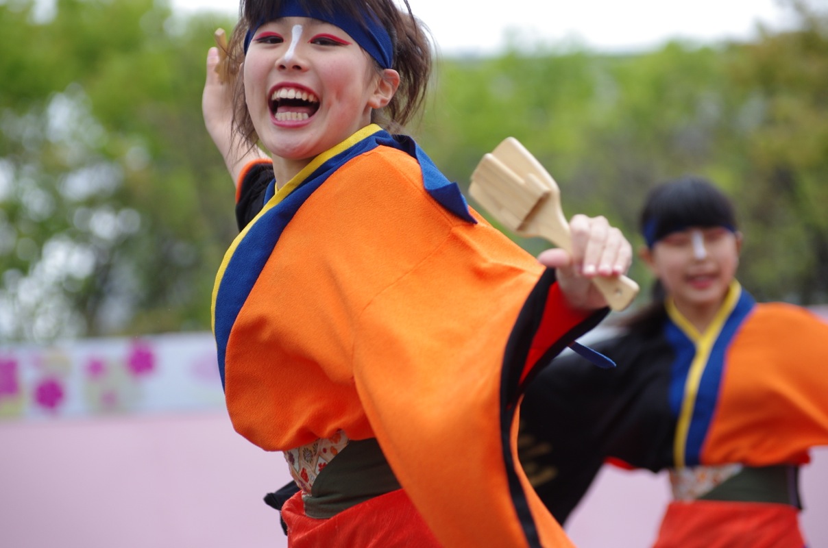  京都さくらよさこい２０１３その１１（太鼓伝創の会つぶてその２）_a0009554_1138492.jpg