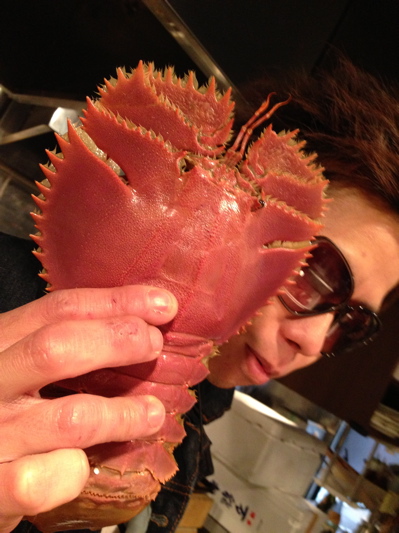 平戸産、うちわ海老_f0232994_3553396.jpg
