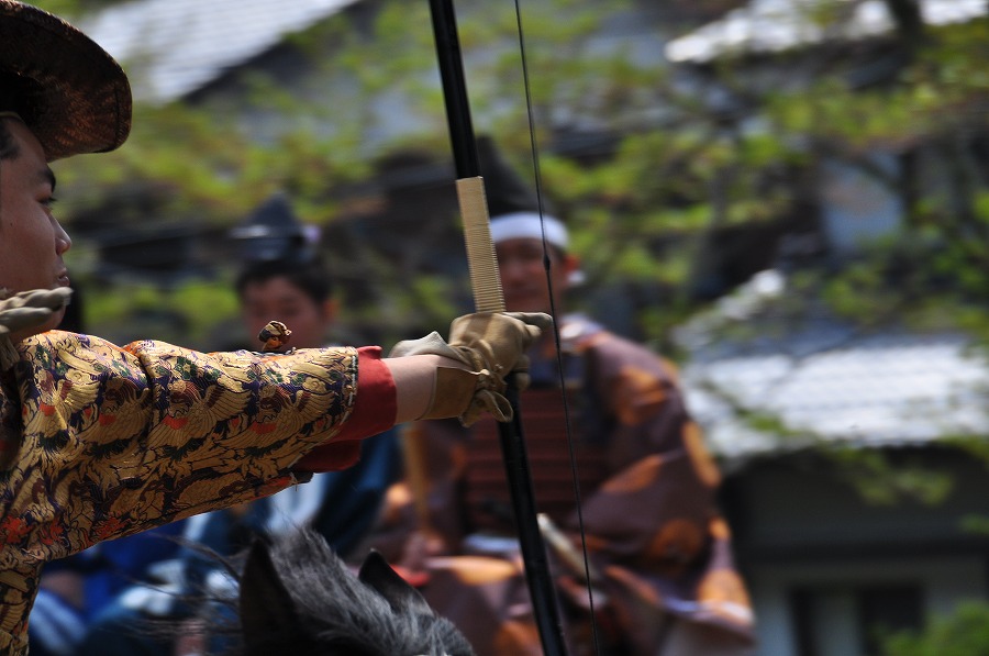 　　４月13日（土）鷲原八幡宮　津和野　　流鏑馬神事_f0083611_23371658.jpg