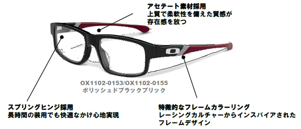 OAKLEYオークリー2013年春・新オプサルミックフレームJANKYARDⅡ(ジャンクヤード・ツー)入荷!_c0003493_926325.jpg