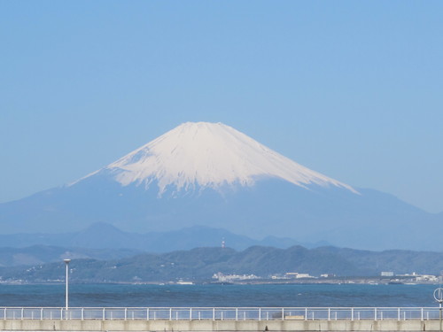 江ノ島から春の富士山を観望する（３）_c0075701_19523219.jpg