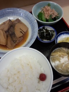 築地 魚竹のたけのことかつおのあら煮定食_f0112873_08534.jpg