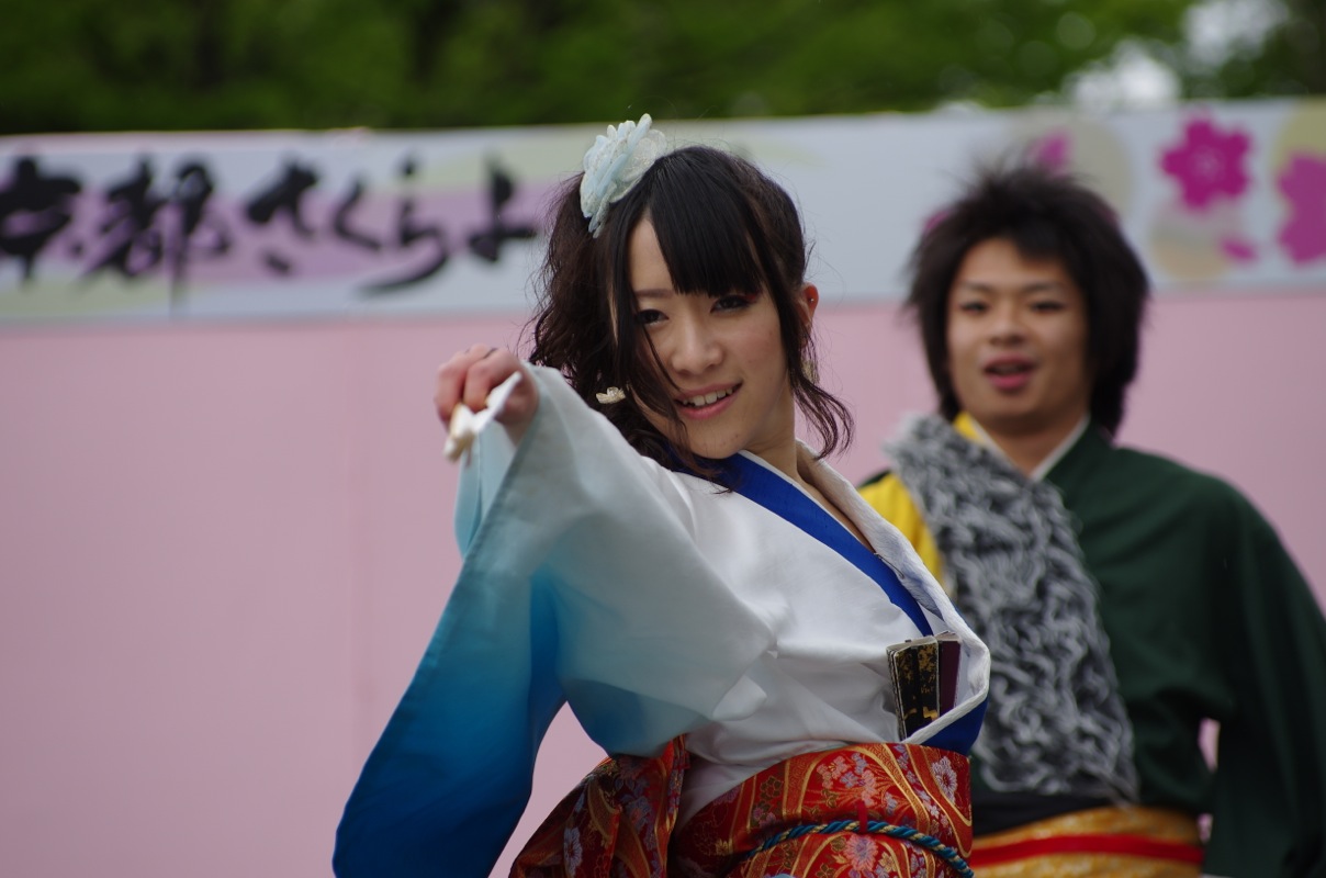  京都さくらよさこい２０１３その１７（狼煙）_a0009554_2231533.jpg