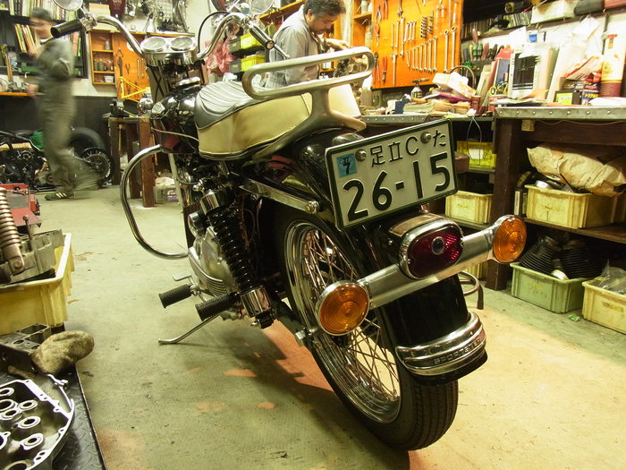 1968XLH900 試乗 : Vintage motorcycle study