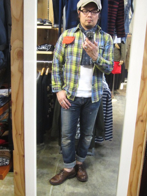 初夏に相応しい1枚♪ LINEN (麻) WORK SHIRTS ・・・ By Kato BASIC_d0152280_1122487.jpg
