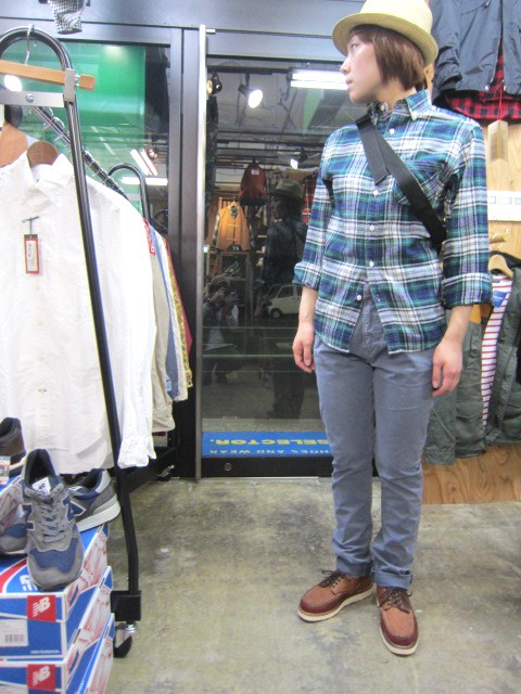 初夏に相応しい1枚♪ LINEN (麻) WORK SHIRTS ・・・ By Kato BASIC_d0152280_1161593.jpg