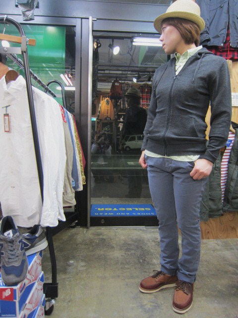 今時期に気分♪♪♪ Le Troyes ・・・ Light KNITTING ZIP PARKA!★!_d0152280_21505981.jpg