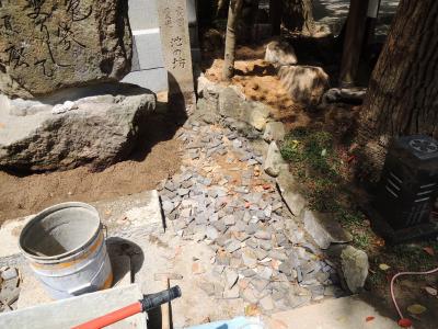 お地蔵様移設工事⑫_c0092689_16475016.jpg