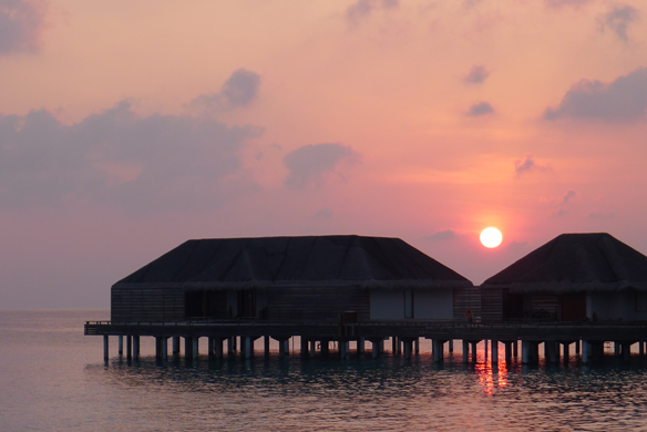 Dusit Thani Maldives デュシタニ・モルディブ 2013 - 18　夕方まったり_c0147790_20503237.jpg