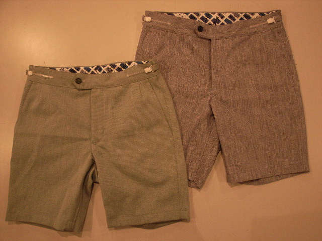 \"Der SAMMLER solo × TheThreeRobbers SHORT PANTS SWIIS DENIM/ORDER\"ってこんなこと。_c0140560_11273034.jpg