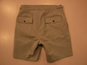 \"Der SAMMLER solo × TheThreeRobbers SHORT PANTS SWIIS DENIM/ORDER\"ってこんなこと。_c0140560_11285192.jpg