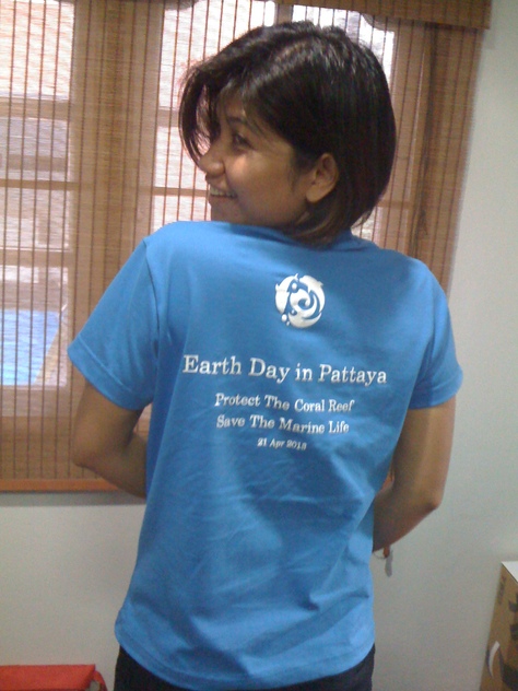 Earth Day 特別Ｔシャツ完成＠19/04_e0055168_1914502.jpg