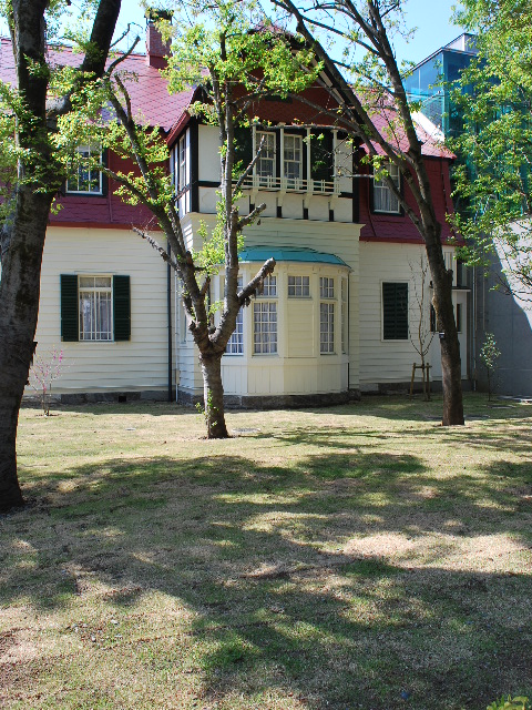 江戸東京たてもの園、デ・ラランデ邸(明治モダン邸宅探訪)その2_f0142606_0354979.jpg