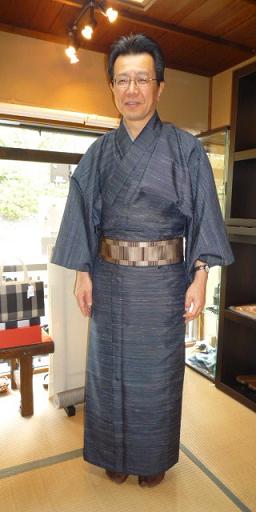 ご主人様の着物選びにお越し下さったご夫妻の着姿_f0181251_132481.jpg