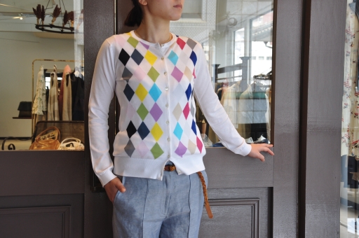 アーガイルを楽しむ・・・JOHN SMEDLEY_e0127399_2013972.jpg