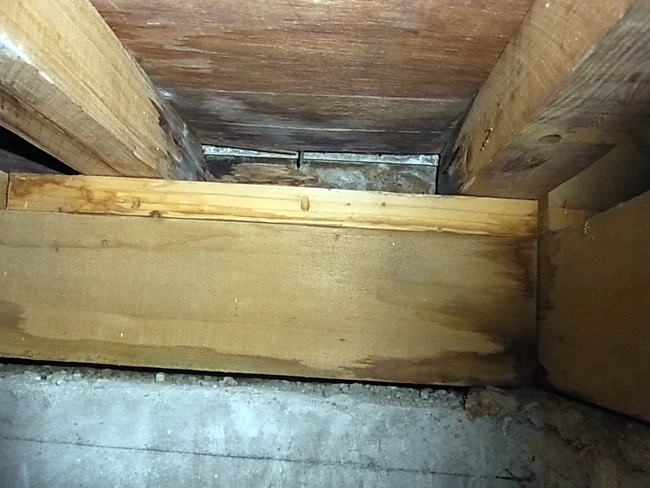中古住宅の床下・小屋組確認!_b0186200_2154560.jpg