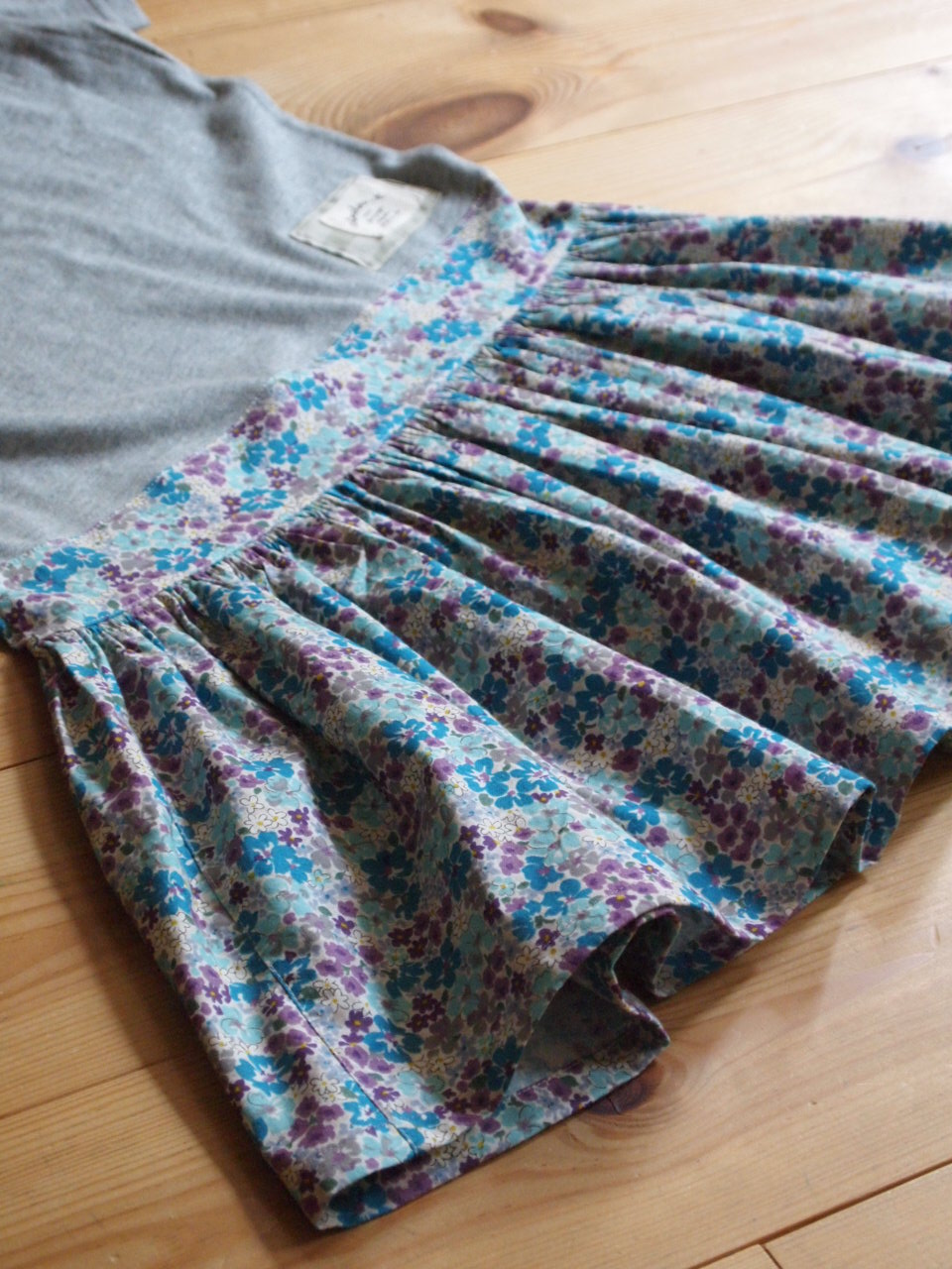 ｔシャツリメイクワンピース たいせつなこと