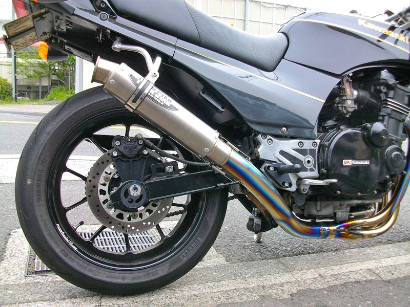 在庫一掃セール売れ筋ランキング soサン号 マフラー加工でトルクアップ狙い GPZ900Rニンジャ パーツ