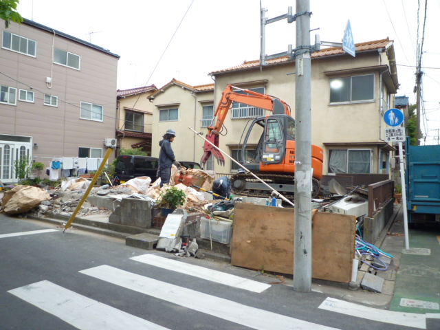 江戸川区南小岩古屋解体中_b0246953_18562021.jpg