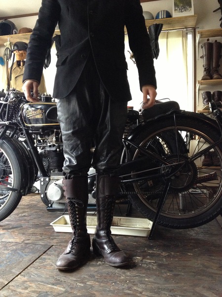 Leather Jodhpurs : FishTail Garage