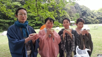 【野点人ルポ】いのちの森2013「明治神宮  森の茶会」準備編_c0049825_3493224.jpg